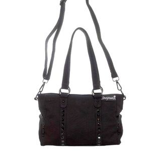 Sourpuss Blackout Mini Leda Canvas Bag